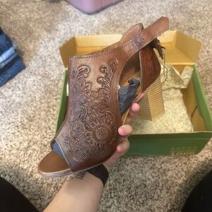 Roper Tooled Leather Heels